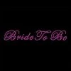 Bachelorette Superstore Bride/Bachelorette Sashes Pink Rhinestone "Bride To Be" Tank Top Or T-Shirt