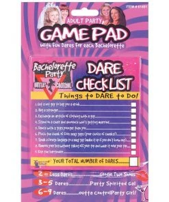 Bachelorette Superstore Bachelorette Party Dare Checklist