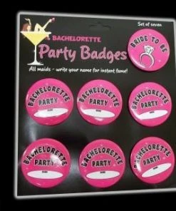 Bachelorette Superstore Bachelorette Party Badges