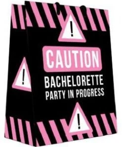 Bachelorette Superstore Caution: Bach Party In Progress Gift Bag $1.99 And Under