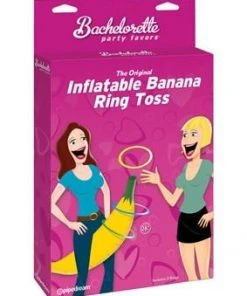 Bachelorette Superstore Party Games Inflatable Banana Ring Toss Or Pass The Banana Game