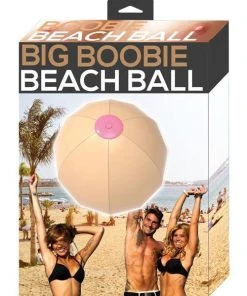 Bachelorette Superstore BIG Boobie Beach Ball, 24 Inches Wide