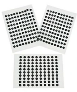 Bachelorette Superstore Black Jewels-stick On, 100 Pcs.