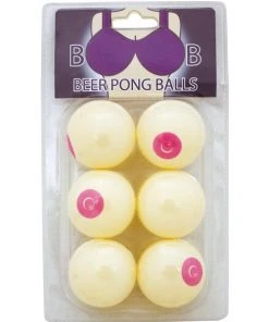 Bachelorette Superstore Boob Beer Pong Balls, 6pk