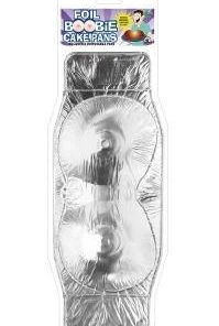 Bachelorette Superstore Disposable Boobie Cake Pan, 2 Pk Bakeware