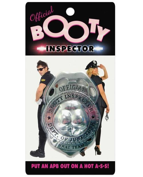 Bachelorette Superstore BOOTY Inspector Badge Garters, Pins & Buttons 1 Bachelorette Superstore BOOTY Inspector Badge Garters, Pins & Buttons