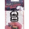 Bachelorette Superstore Bride & Groom Bottle Opener Rings Drink'n Goods
