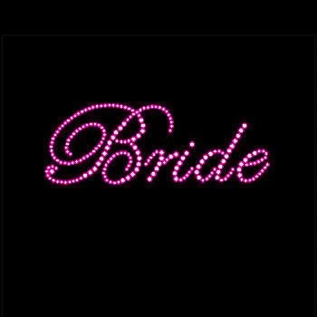 Bachelorette Superstore Pink Rhinestone "Bride" Tank Top Or T-shirt 1 Bachelorette Superstore Pink Rhinestone "Bride" Tank Top Or T-shirt