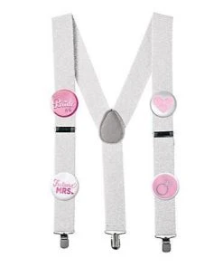 Bachelorette Superstore Party Attire Classic Bride To Be Suspenders, 1 Pr
