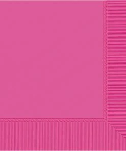 Bachelorette Superstore Dark Pink Beverage Napkins, 20 Ct