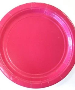 Bachelorette Superstore Dark Pink Plates, 7"- 20ct.