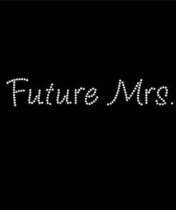 Bachelorette Superstore Rhinestone "Future Mrs" Tank Top Or T-shirt Bride/Bachelorette Sashes