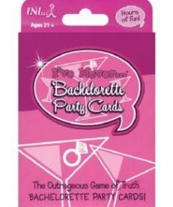 Bachelorette Superstore 'I've Never' Bachelorette Card Game Party Games
