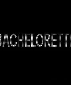 Bachelorette Superstore Rhinestone Block "BACHELORETTE" Tank Top Or T-shirt