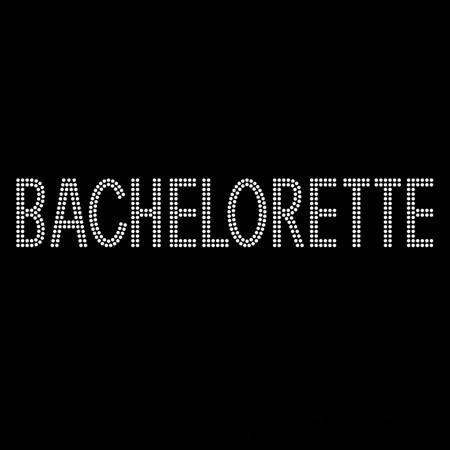 Bachelorette Superstore Rhinestone Block "BACHELORETTE" Tank Top Or T-shirt 1 Bachelorette Superstore Rhinestone Block "BACHELORETTE" Tank Top Or T-shirt