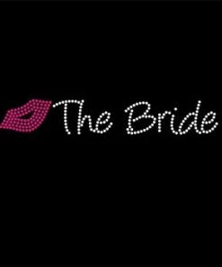 Bachelorette Superstore Rhinestone "Kiss The Bride" Tank Top Or T-shirt