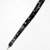 Bachelorette Superstore $1.99 And Under Black Lanyard W/ Silver Studs, 1 Pc