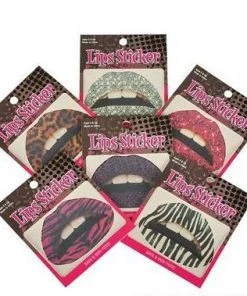 Bachelorette Superstore Lip Tattoo Sticker, 1 Pc