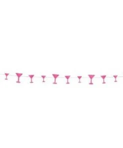 Bachelorette Superstore Pink Martini Garland, 9ft