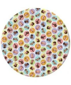 Bachelorette Superstore Mini-Peni Plates, 7 In.-8pk