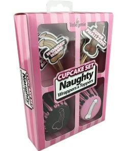 Bachelorette Superstore Naughty Cupcake Kit, Decorates 24! Bakeware