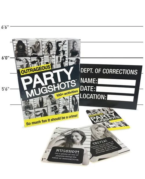 Bachelorette Superstore Party Games Outrageous Mugshots Adult Party Game 1 Bachelorette Superstore Party Games Outrageous Mugshots Adult Party Game