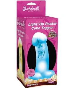 Bachelorette Superstore Light Up Pecker Cake Centerpiece Decorations