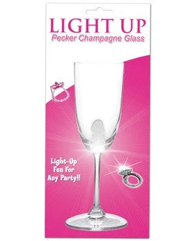 Bachelorette Superstore LIGHT UP Pecker Champagne Glass, 1 Pc Drink'n Goods 1 Bachelorette Superstore LIGHT UP Pecker Champagne Glass, 1 Pc Drink'n Goods