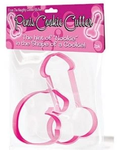Bachelorette Superstore Bakeware Naughty Penis Cookie Cutters, 2 Pk