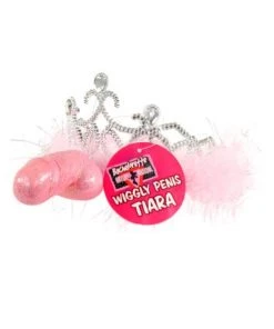 Bachelorette Superstore Wiggly Penis Tiara Tiaras, Veils & Hats