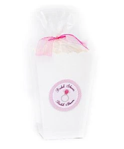 Bachelorette Superstore $1.99 And Under Bridal Shower Stickers - Pink Ring, 6 Pk