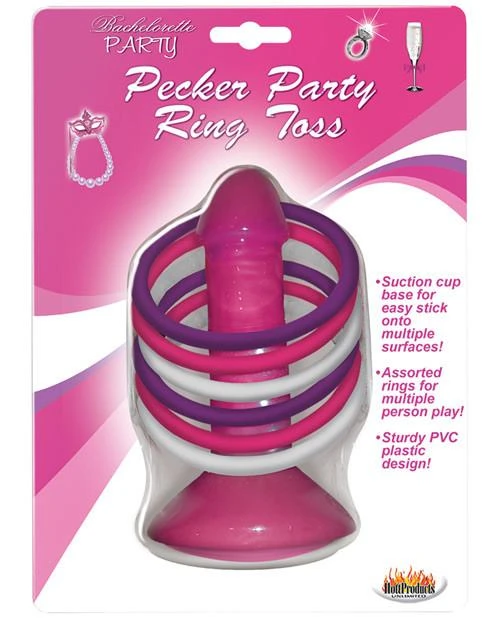 Bachelorette Superstore Party Games Pink Pecker Ring Toss 1 Bachelorette Superstore Party Games Pink Pecker Ring Toss