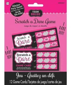 Bachelorette Superstore Girl's Night Out - Scratch A Dare, 12 Cards $1.99 And Under