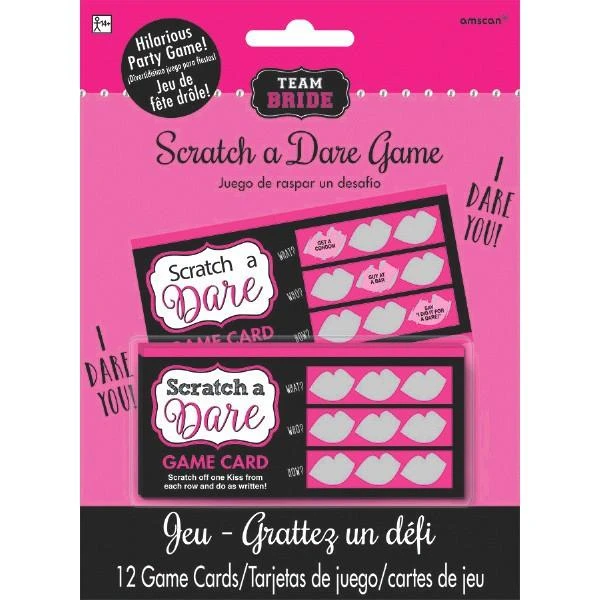 Bachelorette Superstore Girl's Night Out - Scratch A Dare, 12 Cards $1.99 And Under 1 Bachelorette Superstore Girl's Night Out - Scratch A Dare, 12 Cards $1.99 And Under