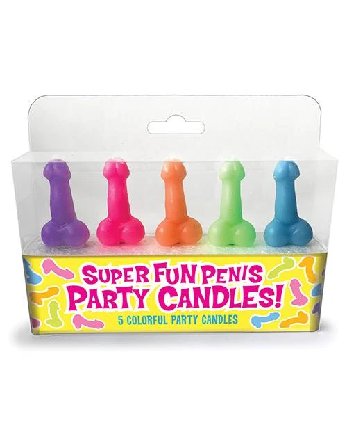 Bachelorette Superstore New Arrivals Pecker Party Candles, 5 Pk 1 Bachelorette Superstore New Arrivals Pecker Party Candles, 5 Pk