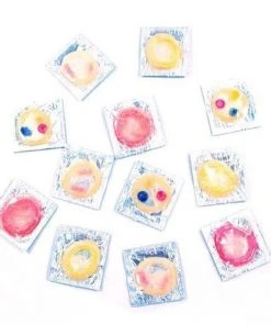 Bachelorette Superstore Colored Condom - French Tickler, 1 Pc $1.99 And Under