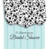 Bachelorette Superstore Two Love Birds Teal - Bridal Shower Keepsake Album $1.99 And Under