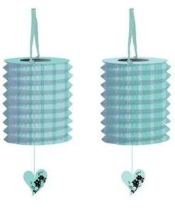 Bachelorette Superstore $1.99 And Under Two Love Birds Teal - Lantern Garland, 12 Ft