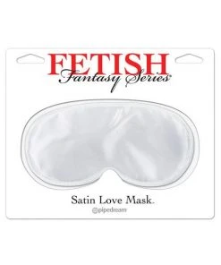 Bachelorette Superstore White Satin Mask Party Attire